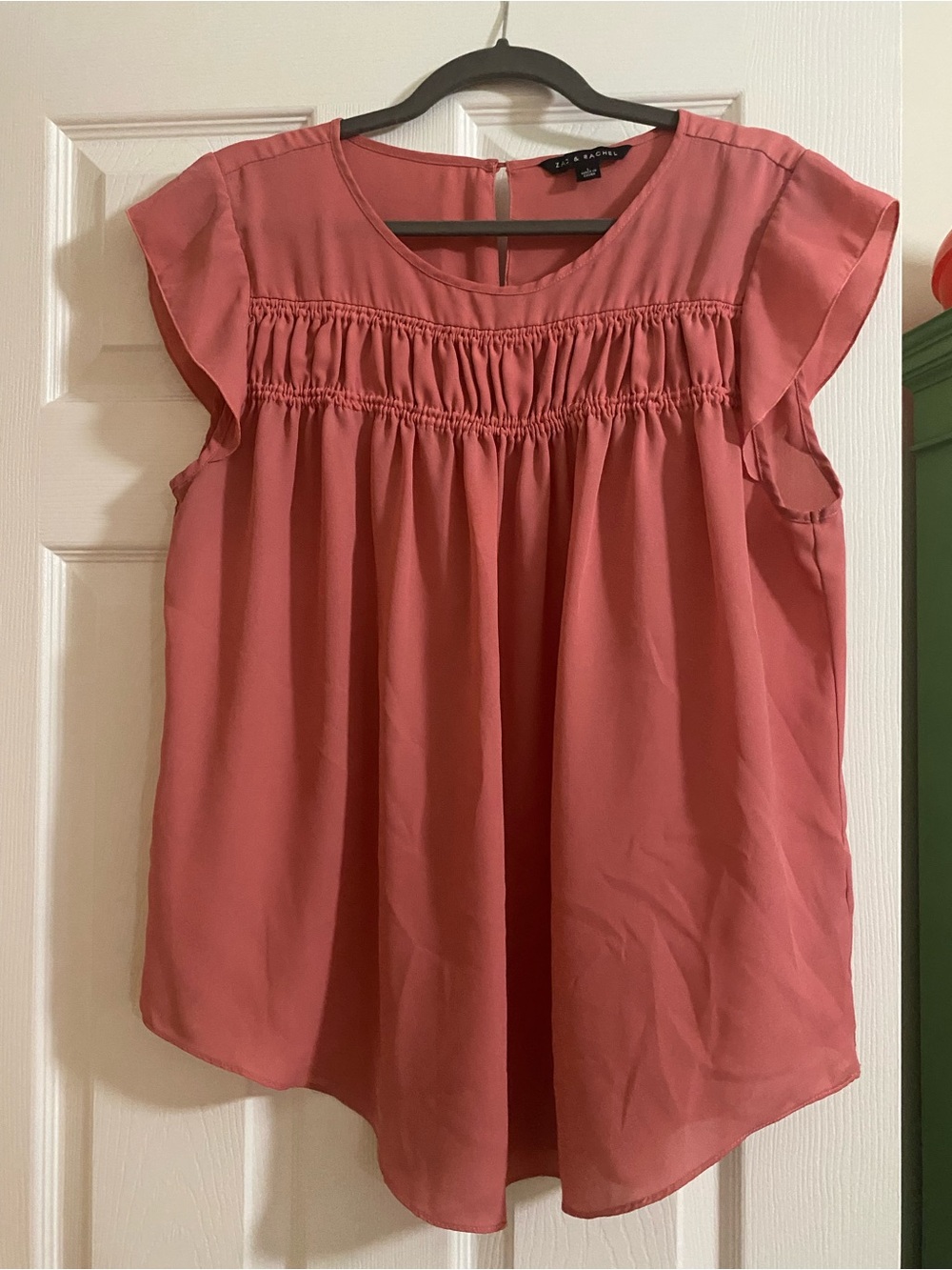Zac & Rachel Mauve Sleeveless Top